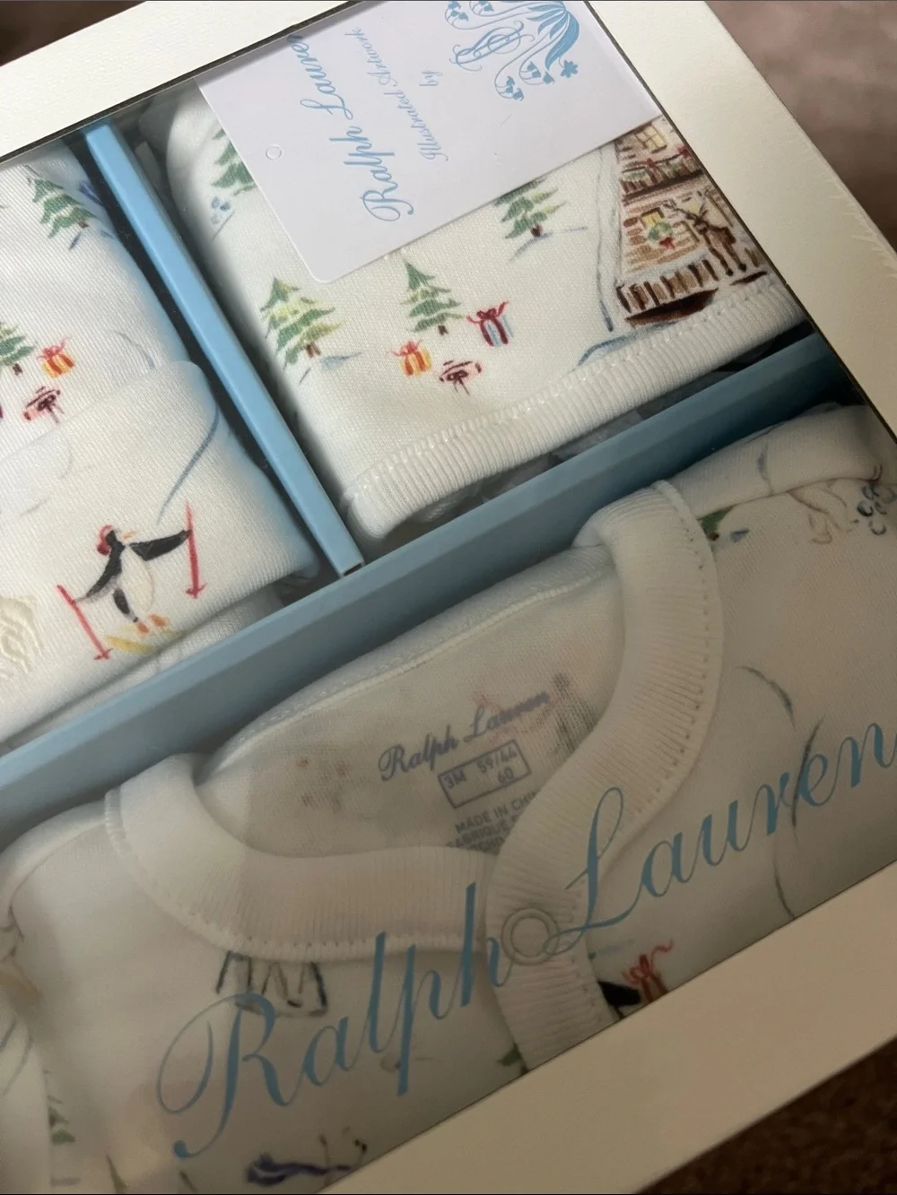 Ralph Lauren onesie hat